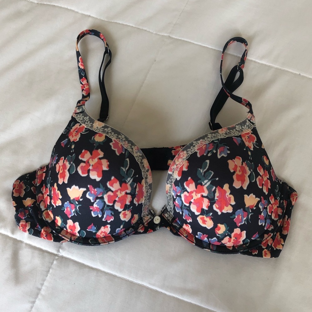 Aeries Floral Print ‘Brooke’ Bra, 36B